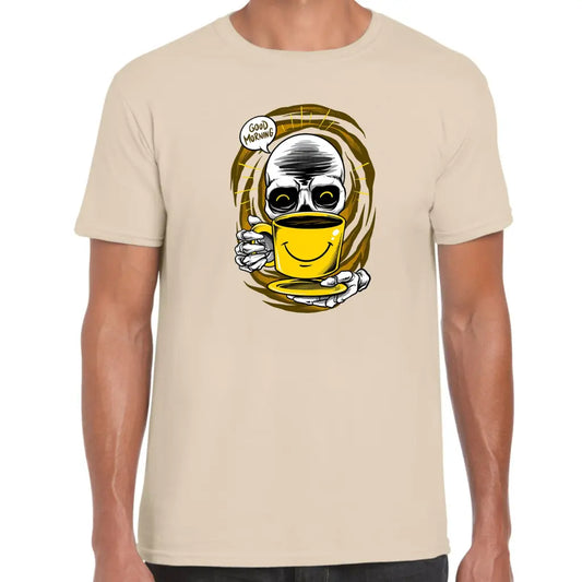 Good Morning Skull T-Shirt - Tshirtpark.com