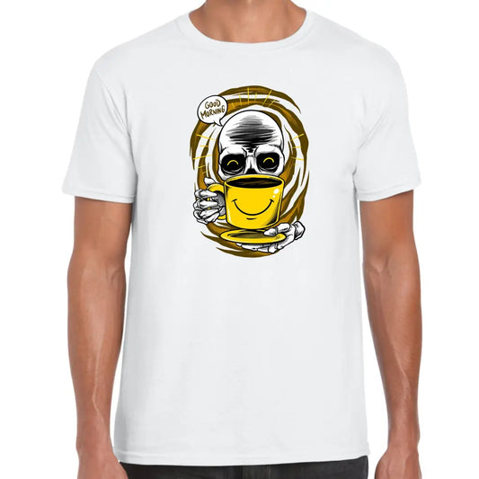 Good Morning Skull T-Shirt - Tshirtpark.com