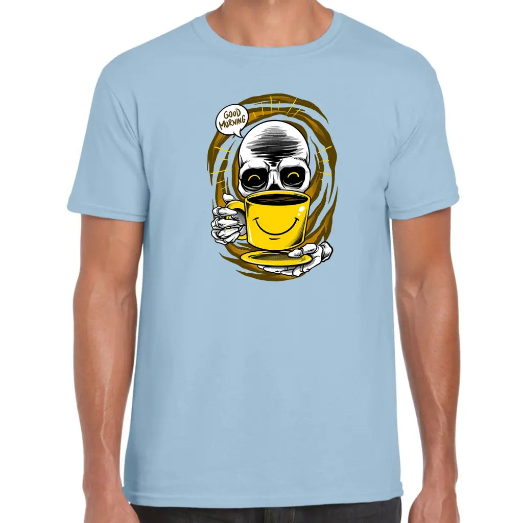 Good Morning Skull T-Shirt - Tshirtpark.com