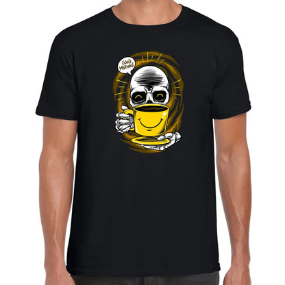 Good Morning Skull T-Shirt - Tshirtpark.com