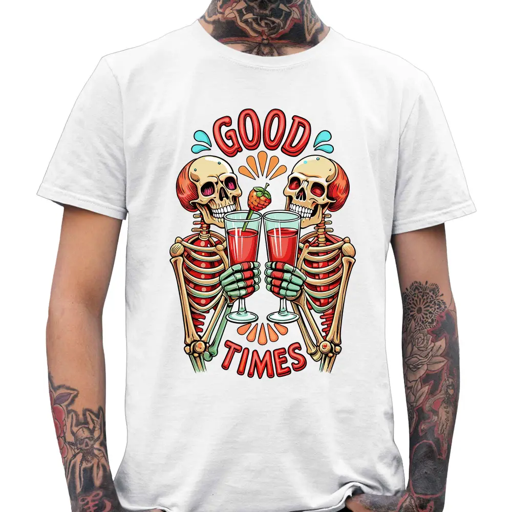 Good Times Skulls T-Shirt - Tshirtpark.com