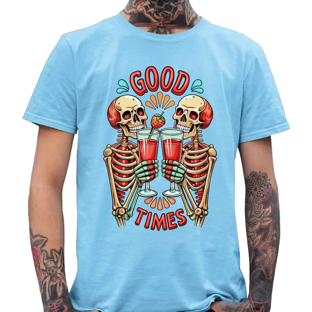 Good Times Skulls T-Shirt - Tshirtpark.com