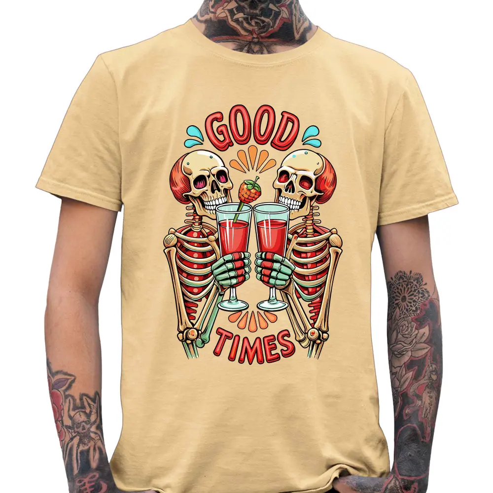 Good Times Skulls T-Shirt - Tshirtpark.com