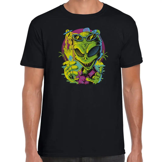 Good Vibes Alien T-Shirt - Tshirtpark.com