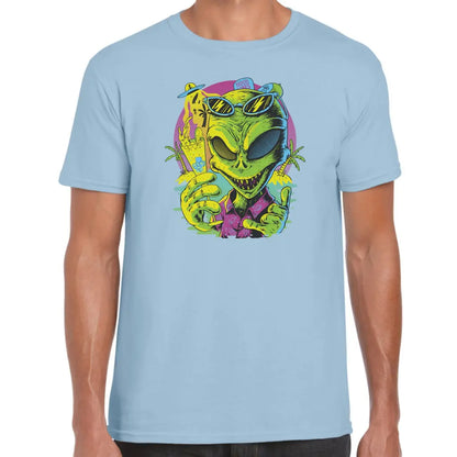 Good Vibes Alien T-Shirt - Tshirtpark.com