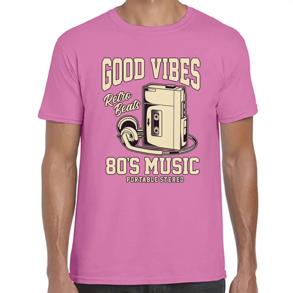 Good Vibes Walkman T-Shirt - Tshirtpark.com