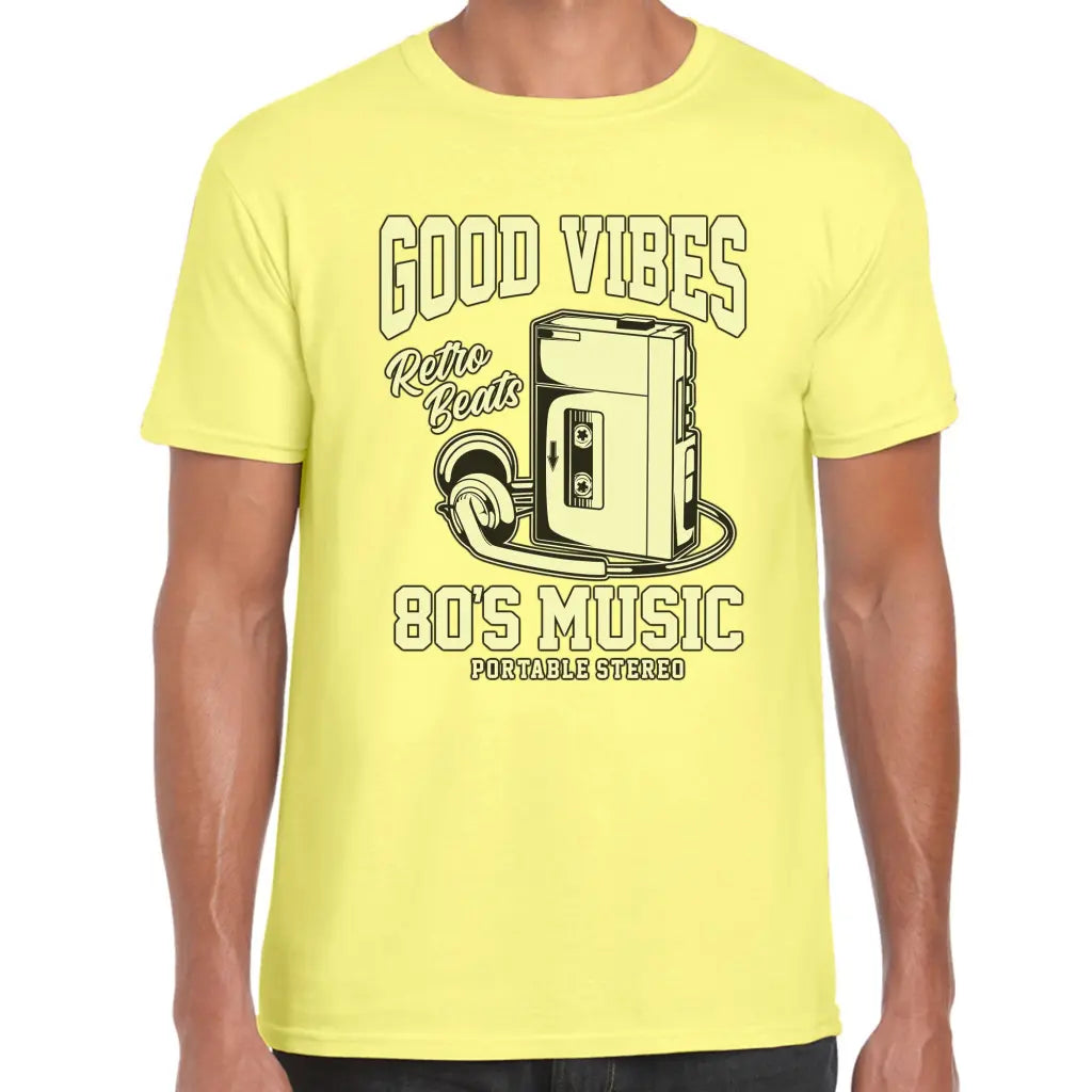 Good Vibes Walkman T-Shirt - Tshirtpark.com