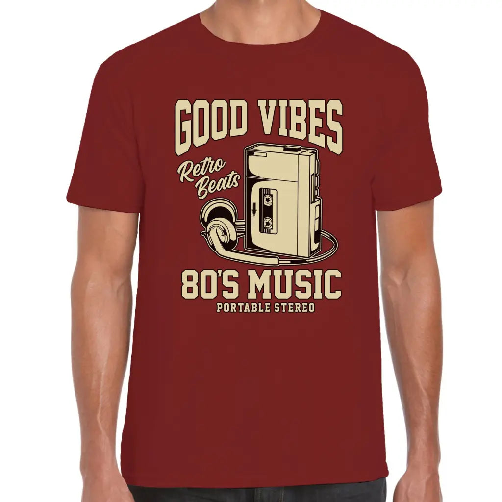 Good Vibes Walkman T-Shirt - Tshirtpark.com