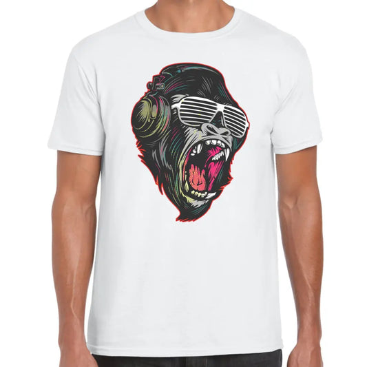 Gorilla Headphones T-Shirt - Tshirtpark.com