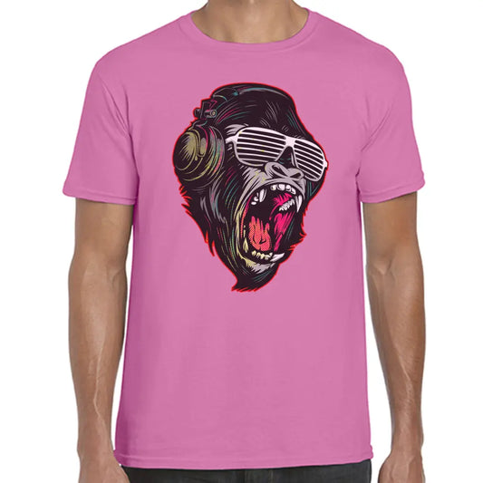 Gorilla Headphones T-Shirt - Tshirtpark.com