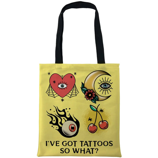 Got Tattoos so what Tote Bags - Tshirtpark.com