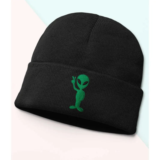 Green Alien Beanie - Tshirtpark.com