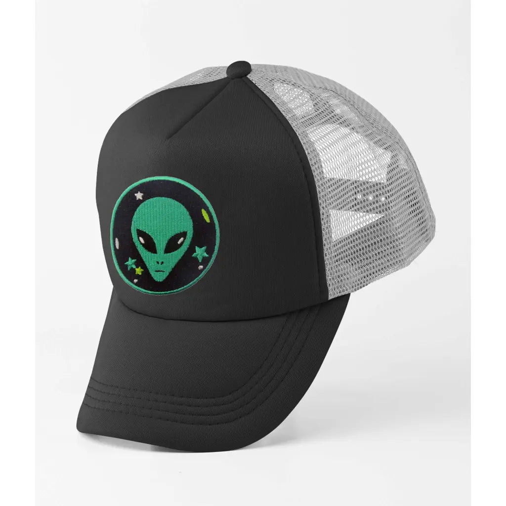 Green Alien Trucker Cap - Tshirtpark.com