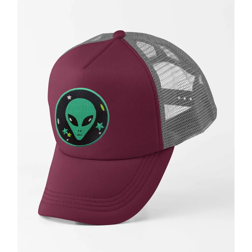 Green Alien Trucker Cap - Tshirtpark.com