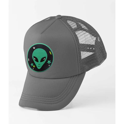 Green Alien Trucker Cap - Tshirtpark.com