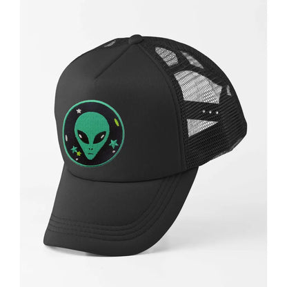 Green Alien Trucker Cap - Tshirtpark.com