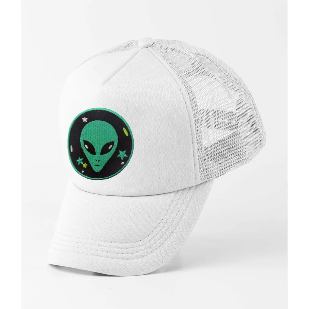 Green Alien Trucker Cap - Tshirtpark.com