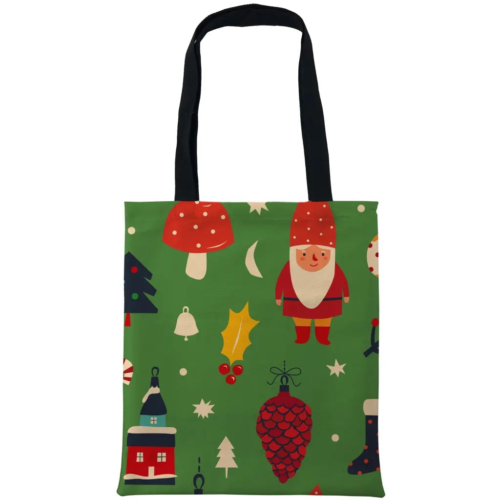 Green Christmas Ornaments Santa Claus Bags - Tshirtpark.com