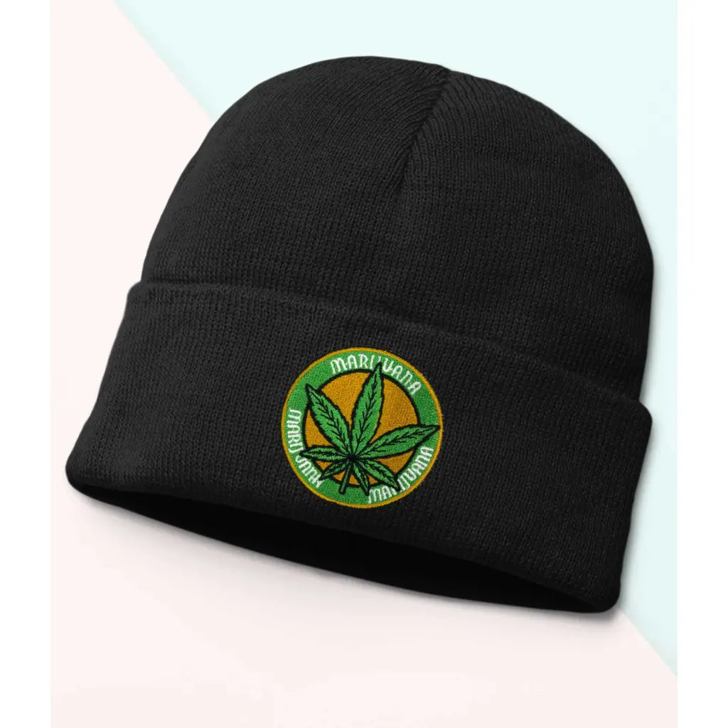 Green Leaf Beanie - Tshirtpark.com