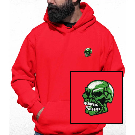 Green Man Embroidered Colour Hoodie - Tshirtpark.com