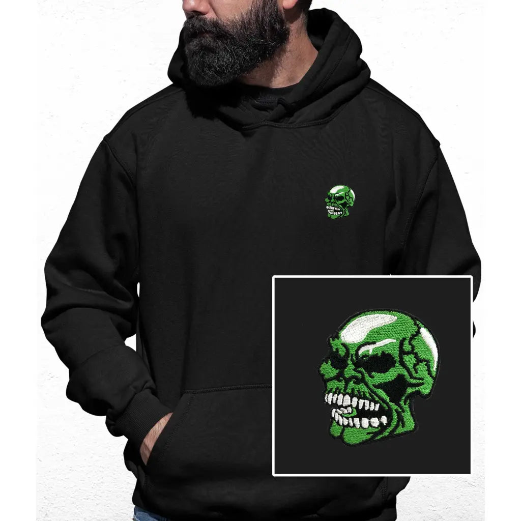 Green Man Embroidered Colour Hoodie - Tshirtpark.com