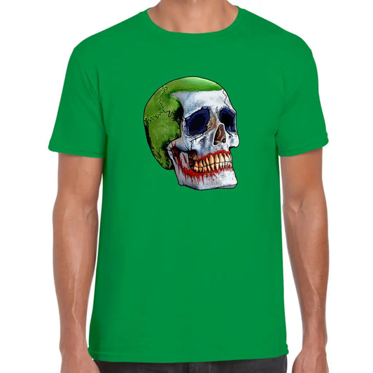 Green Skull T-Shirt - Tshirtpark.com