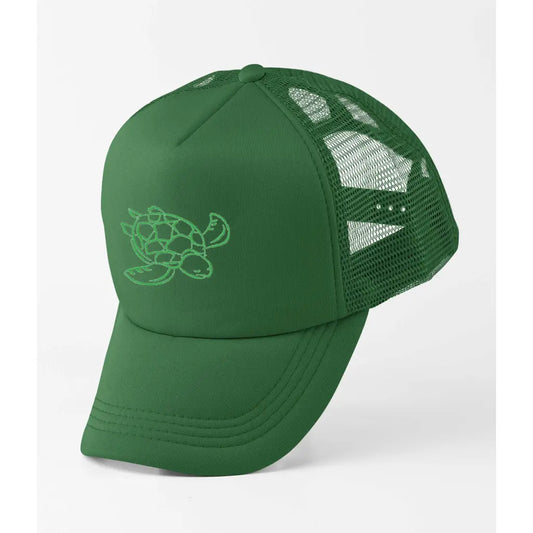 Green Turtle Trucker Cap - Tshirtpark.com