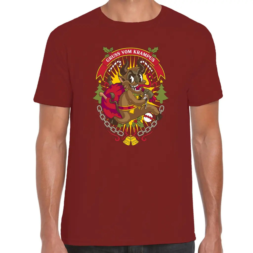 Gruss Vom Krampus T-Shirt - Tshirtpark.com