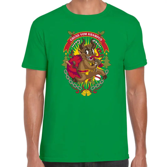 Gruss Vom Krampus T-Shirt - Tshirtpark.com