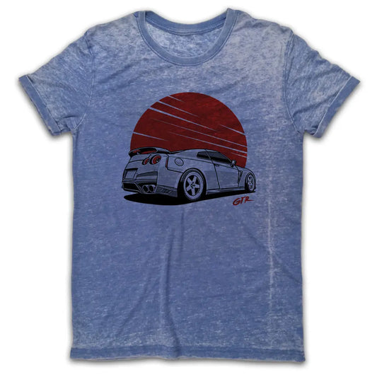 GTR Vintage Burn-Out T-Shirt - Tshirtpark.com