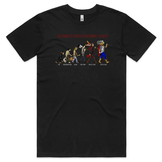 Guitarist Evolutionary Scale T-Shirt - Tshirtpark.com