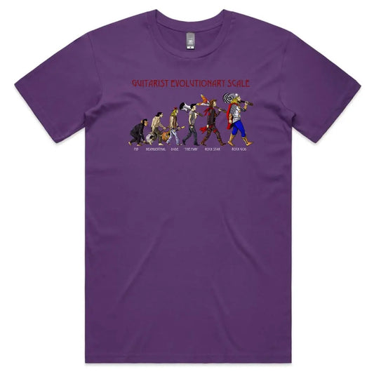 Guitarist Evolutionary Scale T-Shirt - Tshirtpark.com