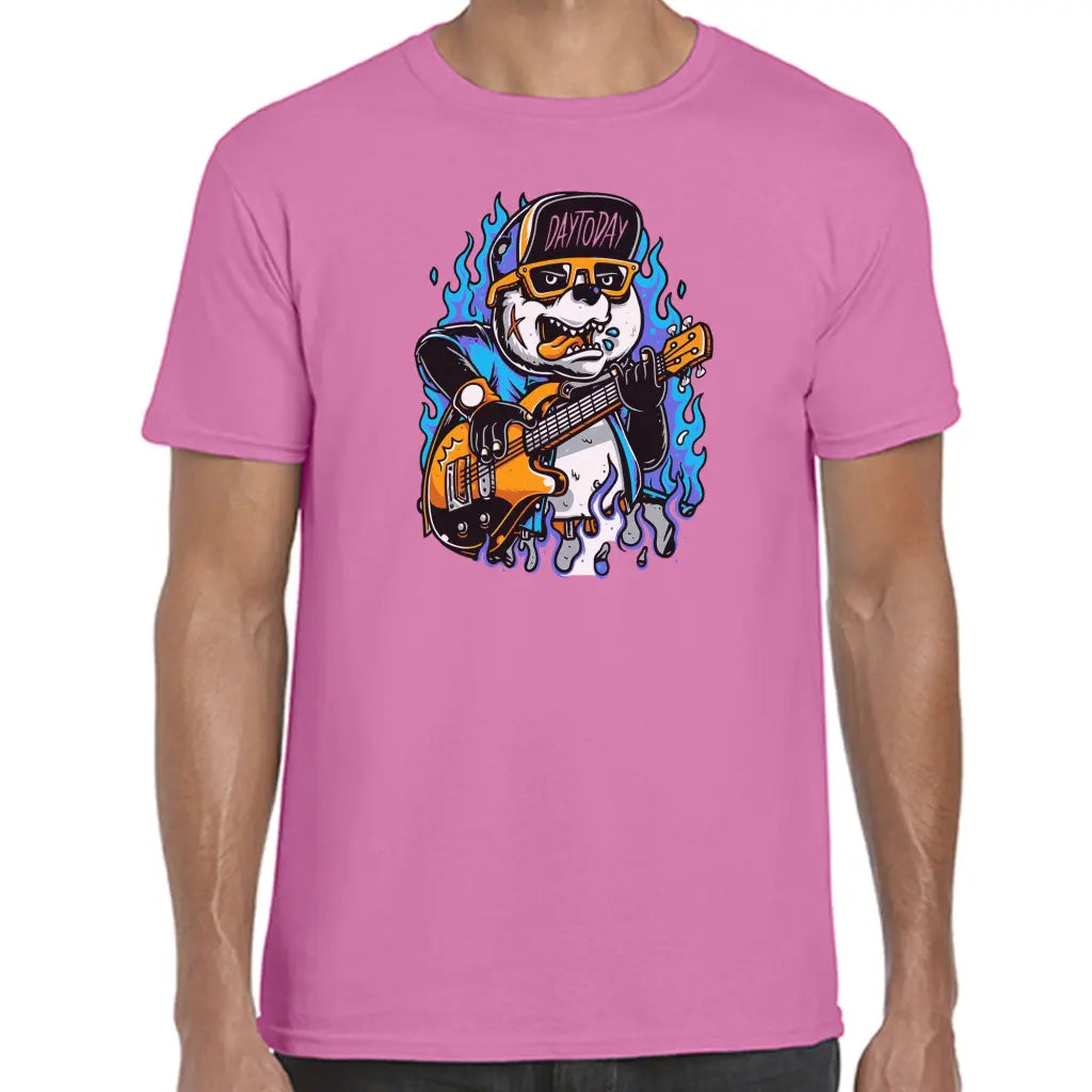 Guitarist Panda T-Shirt - Tshirtpark.com