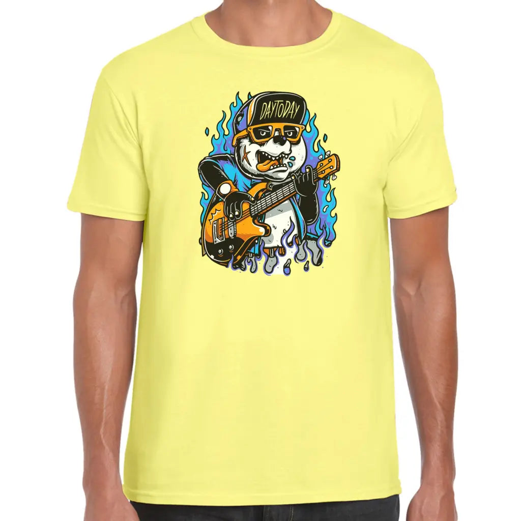 Guitarist Panda T-Shirt - Tshirtpark.com