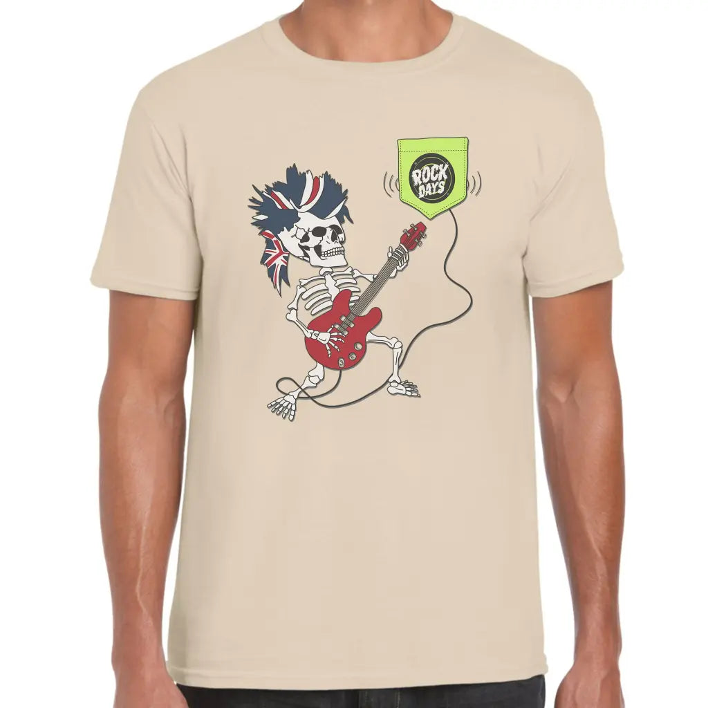 Guitarist Skeleton T-Shirt - Tshirtpark.com