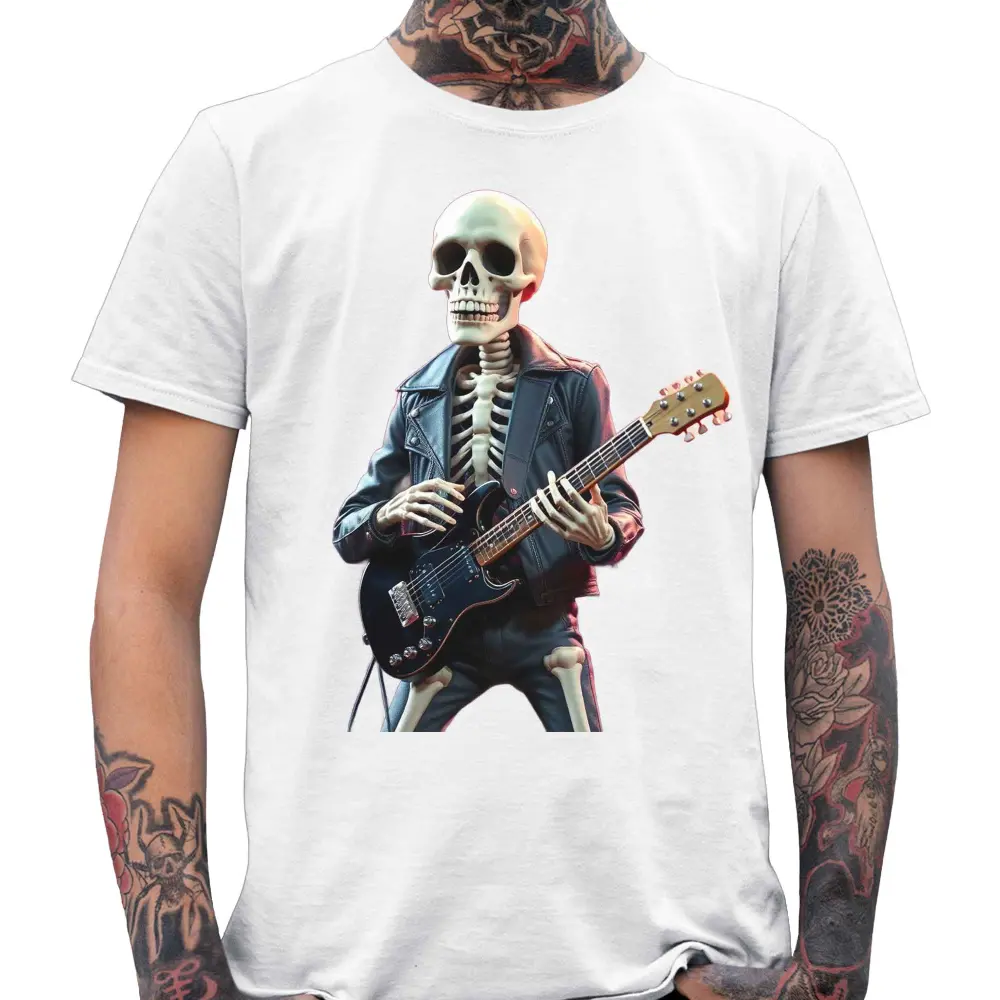 Guitarist Skeleton T-Shirt - Tshirtpark.com