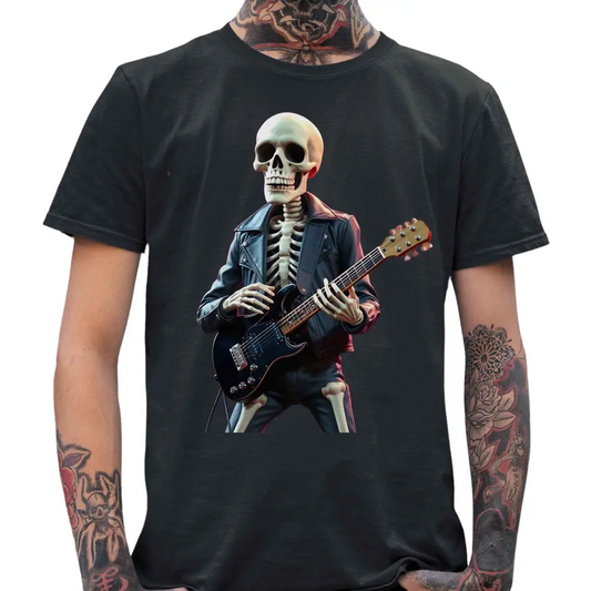 Guitarist Skeleton T-Shirt - Tshirtpark.com