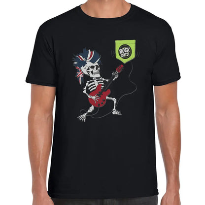 Guitarist Skeleton T-Shirt - Tshirtpark.com