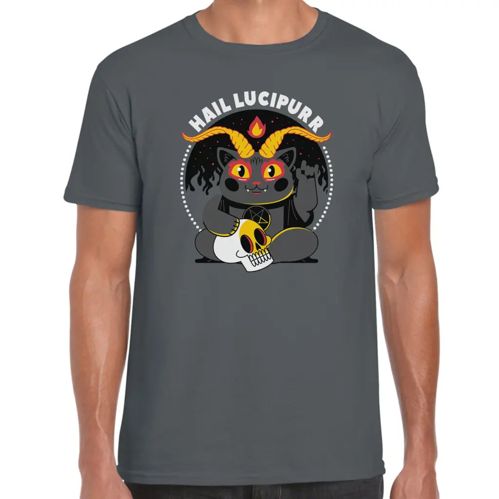 Hail Lucipurr T-Shirt - Tshirtpark.com