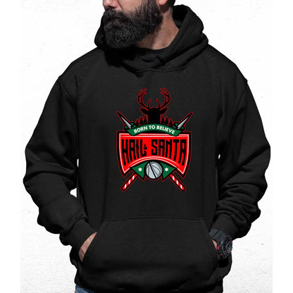 Hail Santa Colour Hoodie - Tshirtpark.com