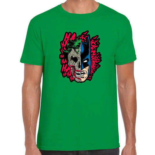 Half Face Clown T-Shirt - Tshirtpark.com