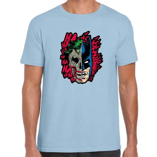 Half Face Clown T-Shirt - Tshirtpark.com