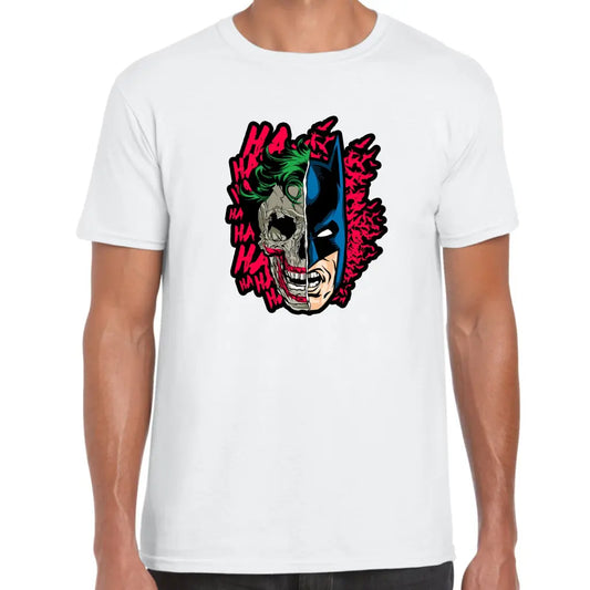 Half Face Clown T-Shirt - Tshirtpark.com