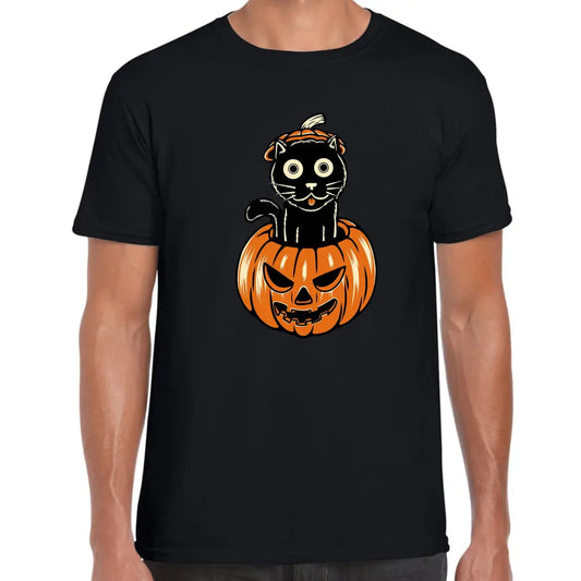 Halloween Cat T-Shirt - Tshirtpark.com