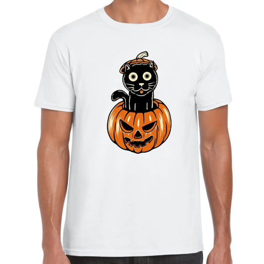 Halloween Cat T-Shirt - Tshirtpark.com