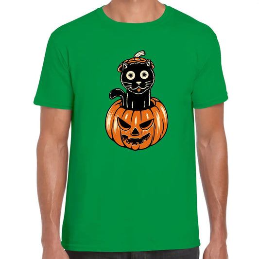 Halloween Cat T-Shirt - Tshirtpark.com