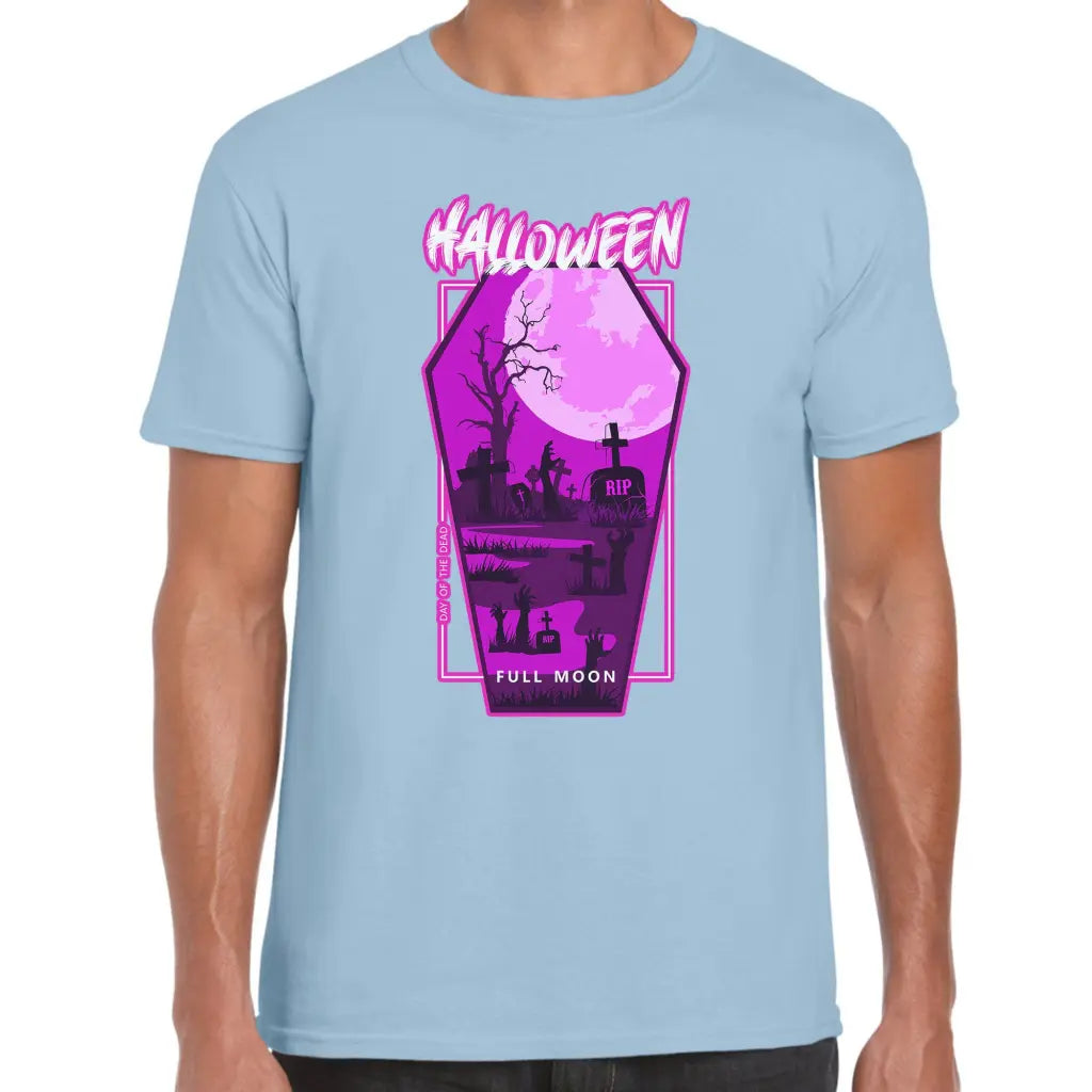 Halloween Coffin T-Shirt - Tshirtpark.com