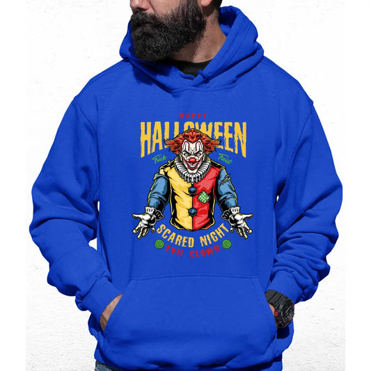 Halloween Evil Clown Colour Hoodie - Tshirtpark.com