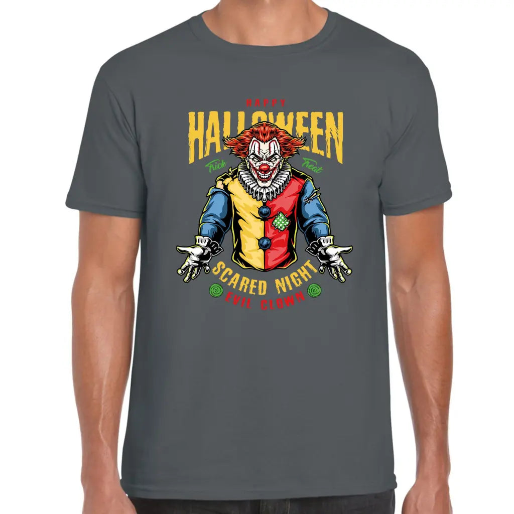 Halloween Evil Clown T-Shirt - Tshirtpark.com