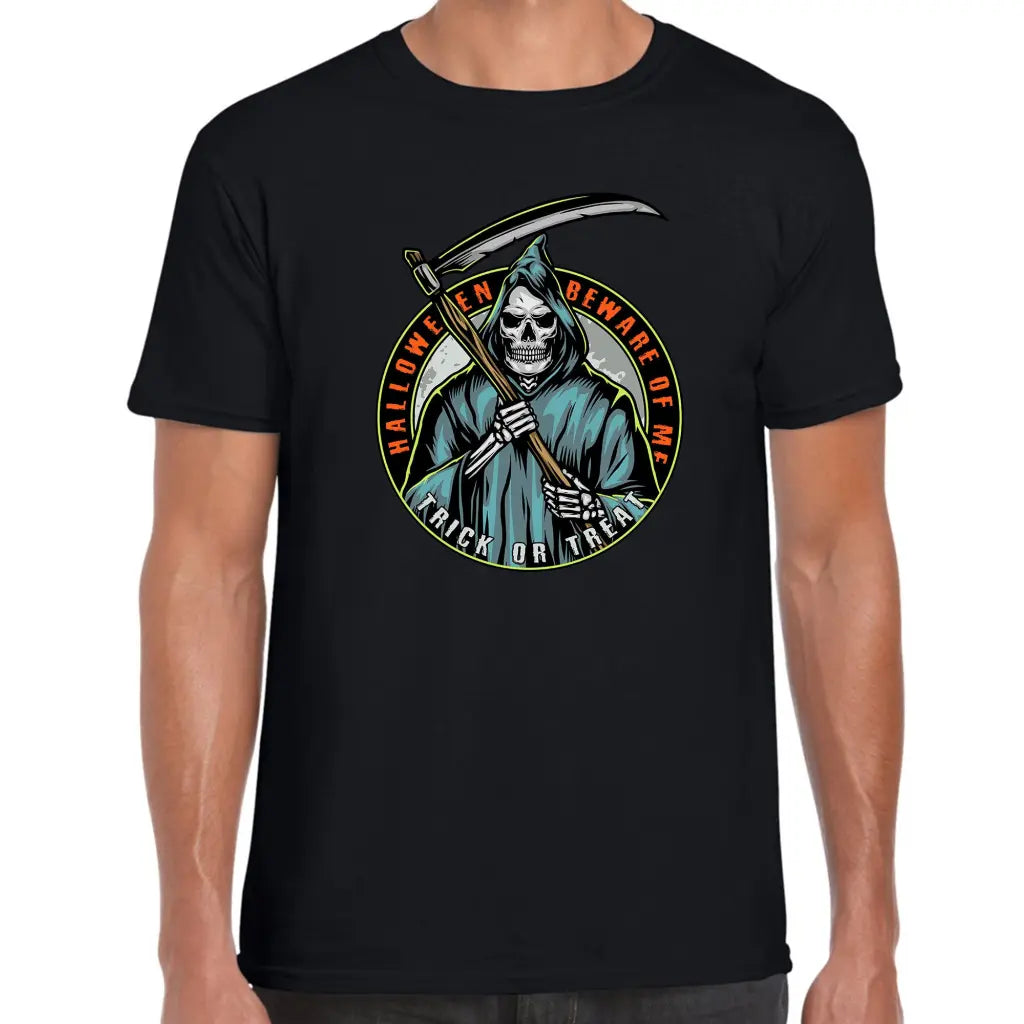 Halloween Grim T-Shirt - Tshirtpark.com